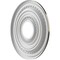 Ekena Millwork Cole PVC Ceiling Medallion (Fits Canopies up to 4 1/4"), Metallic Charcoal, 13"OD x 3 1/2"ID x 3/4"P CMP13COCCH - alternate 4